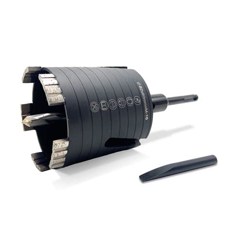 82mm M16 Laser Welded Side Slots Dry Drilling Industry Diamond Core ...