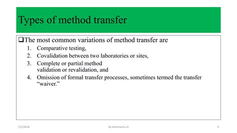 Image result for Method Transfer