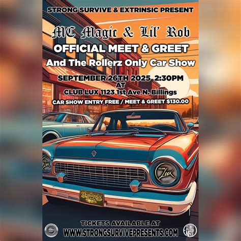 MC MAGIC & Lil Rob Official Meet & Greet in Billings, 1123 1st Ave N ...