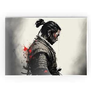 Myxtur Ghost Of Tsushima Path of Vengeance Metal Poster (A3) : Amazon ...