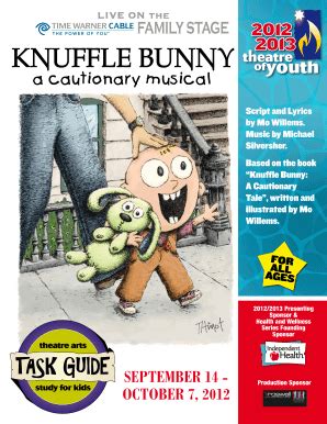 Fillable Online theatreofyouth FAMILY STAGE - theatreofyouth Fax Email ...