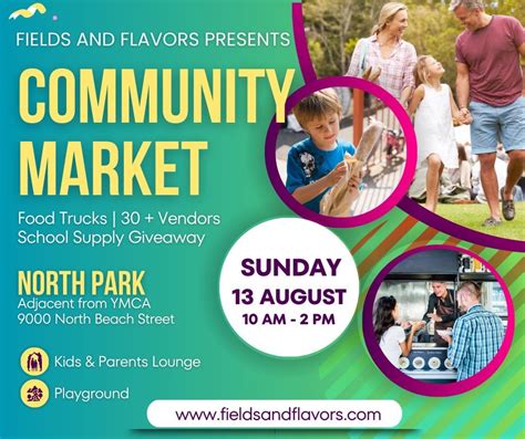 Community Market THIS SUNDAY at North Park Fort Worth, 9000 N Beach St ...
