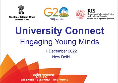 University Connect Engaging Young Minds | RIS | Research and ...