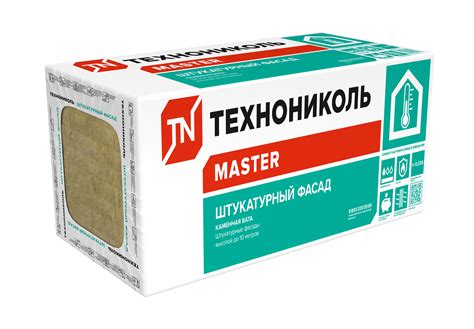 Утеплитель Технониколь Штукатурный Фасад 100 мм 3 шт 600x1200 мм 2.16 ...