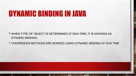 Image result for Dynamic Binding in Java Diagram