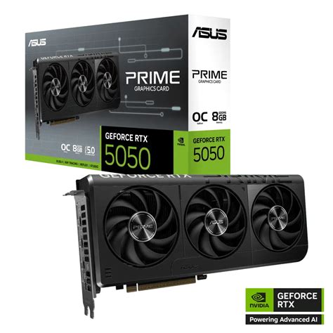 ASUS Prime GeForce RTX 5050 8GB GDDR6 OC Edition Graphics Card- tpstech.in