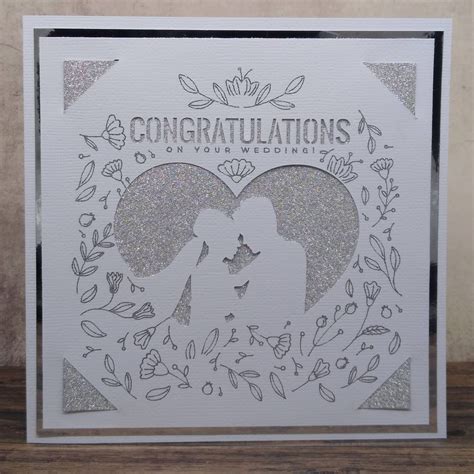 Congratulations on your Wedding - Greetings Card - My Craft Shop