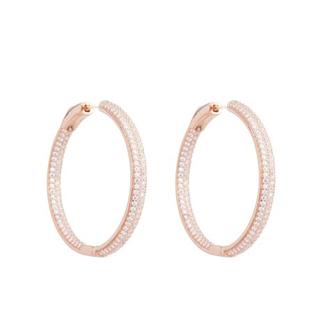 Sparkle Loop Hoop Earrings – Maneck