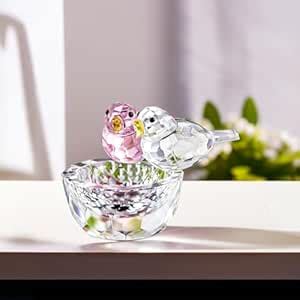 Ekhasa Nostrae Crystal Birds Show Pieces for Home Decor Living Room ...