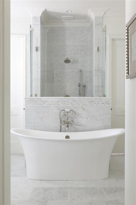 Freestanding Tub Tile Wall at Katie Jenkins blog