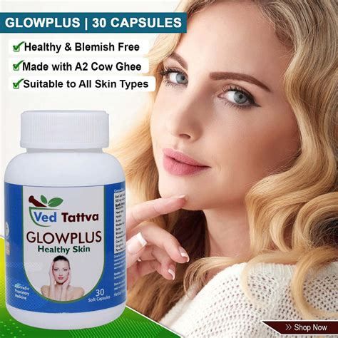 Buy VED TATTVA GLOW PLUS 30 CAPSULE AYURVEDIC HERBAL FORMULATION FOR ...