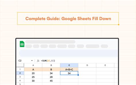 Complete Guide: Google Sheets Fill Down | Superjoin