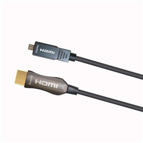 厂家直供HDMI光纤线 4K 3D 18.2gbs高清工程线 会议工程项目-阿里巴巴