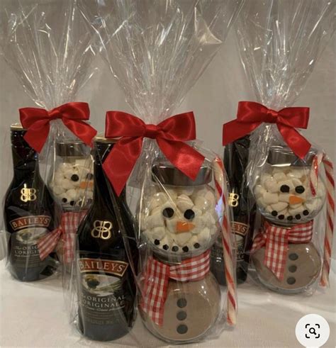 Bulk Employee Christmas Gift Snowman Hot Cocoa Stocking Stuffer Jar ...