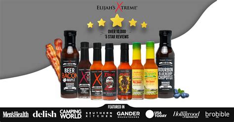Elijah's Xtreme Hot Sauce | BBQ Sauce | Hottest Most Flavorful Sauces