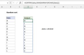 Image result for Excel Random Sort