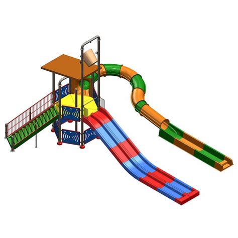 Aqua Towers - AT4 Range Aqua Tower Water Slide Manufacturer from Mumbai