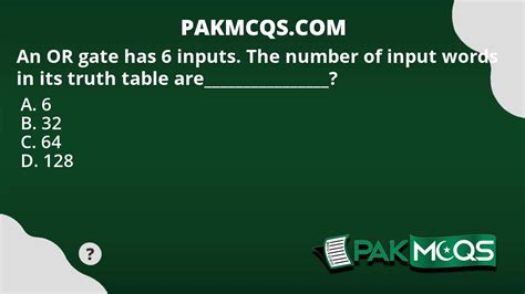 Image result for 6 Input Truth Table