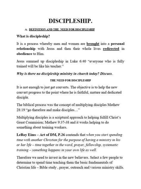 Image result for Basic Discipleship PDF