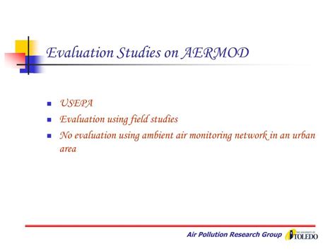 Rezultat imagine pentru AERMOD Modeling