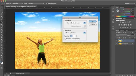 Content-Aware 的图像结果