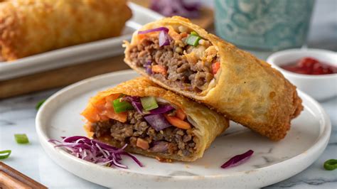 Perfect Beef Egg Rolls: Crunchy on the Outside, Savory on the Inside