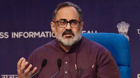 MoS Chandrasekhar disputes Washington Post's allegations of Govt ...