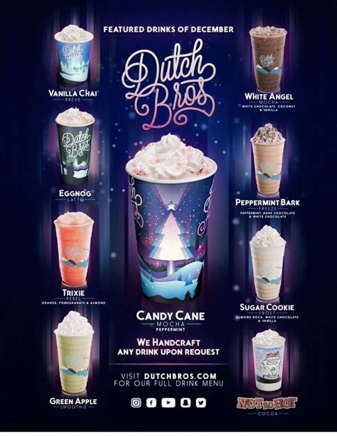 Dutch Bros Menu Holiday