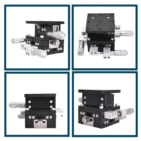Buy LiGuVCY 60 x 60mm XYZ 3 Axis Linear Stage, Trimming Bearing Tuning ...