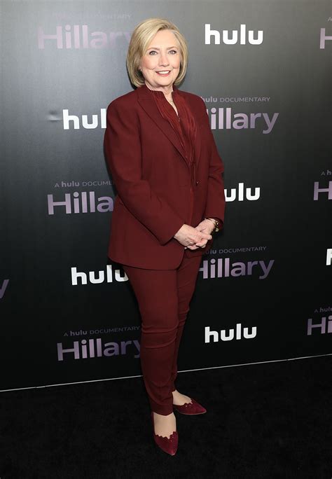 Hillary Clinton chose to wear pantsuits to avoid 'suggestive' photos