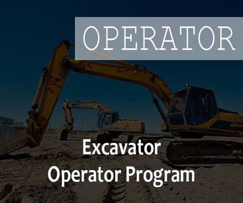 Image result for Excavator Operator Course