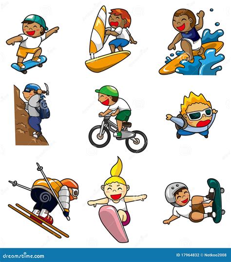 Extreme Sports Cartoon 的图像结果