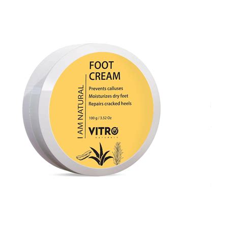 Vitro Foot Cream For Rough, Dry and Cracked Heel, Feet Cream For Heel ...