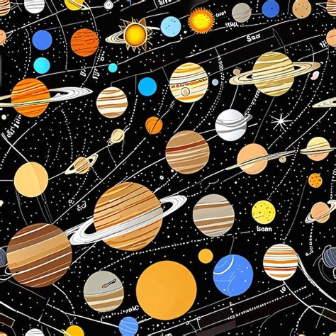 Solar System Pattern 的图像结果