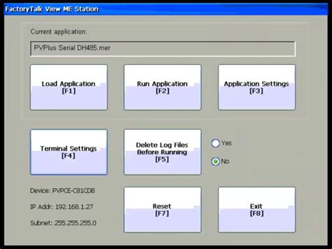 Setting IP Address On a PanelView Plus 7 的图像结果