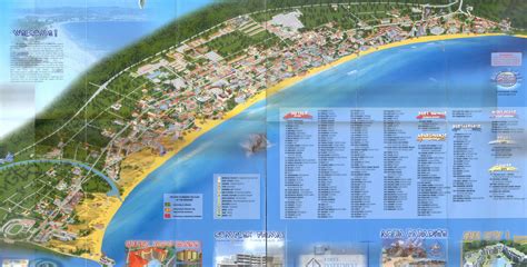 Map Of Bulgaria Showing Sunny Beach