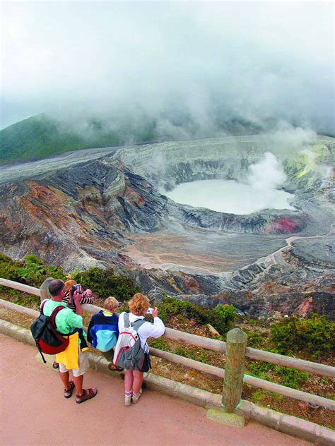 Poas Volcano National Park Costa Rica, Poas Volcano National Park,