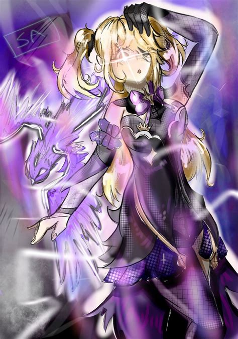 Blinding Thunder- Fischl FanArt Genshin Impact | HoYoLAB
