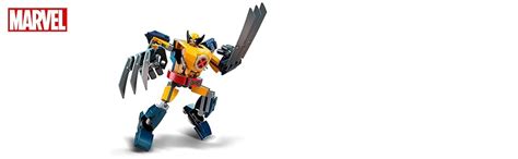 LEGO Marvel Wolverine Mech Armour 76202 Building Kit (141 Pieces ...