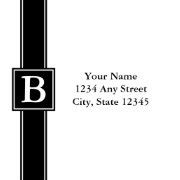 Image result for Monogrammed Return Address Labels