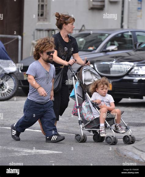 Peter Dinklage out with his family Featuring: Peter Dinklage, Erica ...