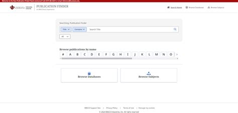 Image result for Search Library Database Error