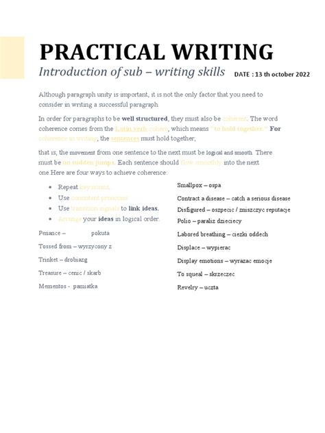 Image result for English Writing Tutorial PDF