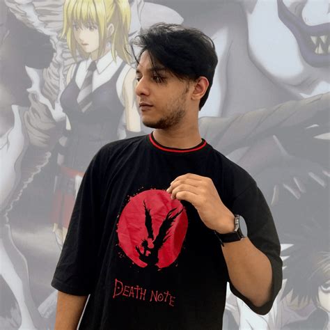 Drop Shoulder T-Shirt (Death Note) - AAZ