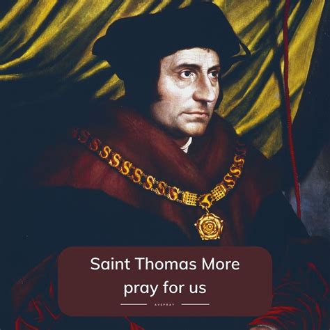 Saint Thomas More: The Man, Martyr, and Legacy – AvePray