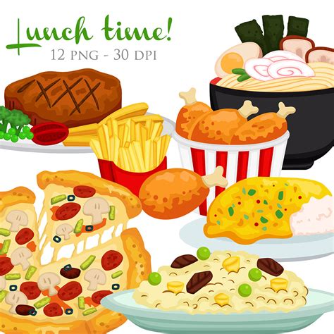 Lunch Time Clip Art