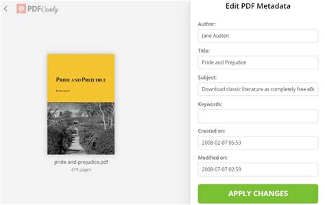 PDF Metadata 的图像结果