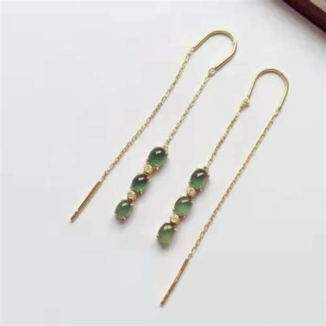 Buy Jade Earrings Online In India - Etsy India