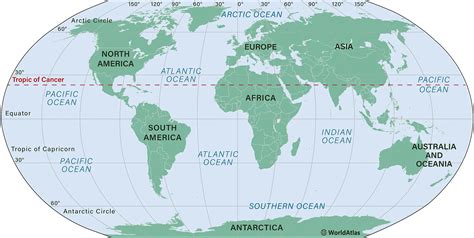 Tropic Of Cancer, Map, Origin: Complete Notes » GKBooks Learning Hub