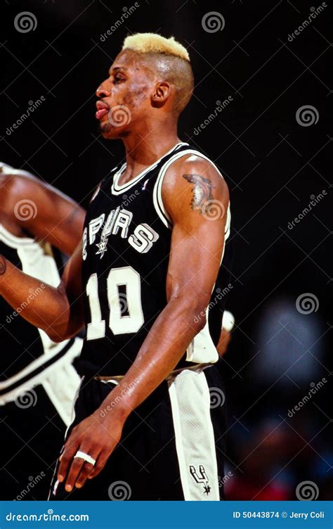 Dennis Rodman, San Antonio Spurs Editorial Stock Image - Image of ...